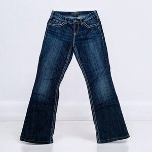 Silver Jeans Blue Flare Wide Leg Denim